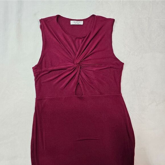 Bailey 44 Burgundy Twist Front Dress - Picture 4 of 14